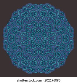 Mandala. Round Ornament Pattern. Element for design.