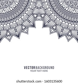 Mandala. Round Ornament Pattern. Vintage decorative elements
