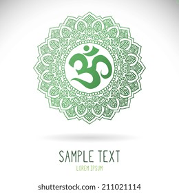 Mandala. Round Ornament Pattern. Vintage decorative elements. Hand drawn background. Islam, Arabic, Indian, ottoman motifs.
