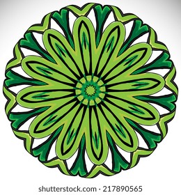 Mandala. Round Ornament Pattern. Vintage decorative elements. Hand drawn background. Islam, Arabic, Indian, ottoman motifs.