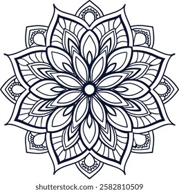Mandala. Round Ornament Pattern. Vintage decorative elements