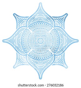 Mandala. Round Ornament Pattern. Vintage decorative elements. Hand drawn background. Islam, Arabic, Indian, ottoman motifs.