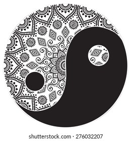 Mandala. Round Ornament Pattern. Vintage decorative elements. Hand drawn background. Islam, Arabic, Indian, ottoman motifs.