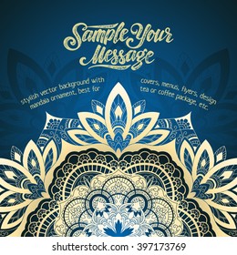 Mandala. Round Ornament Pattern. Vintage decorative elements. Hand drawn background. Islam, Arabic Indian ottoman motifs.