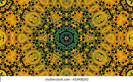 Mandala. Round Ornament Pattern. Vintage decorative elements.