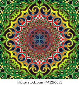 Mandala. Round Ornament Pattern. Vintage decorative elements