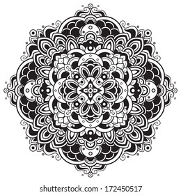 Mandala. Round Pattern 