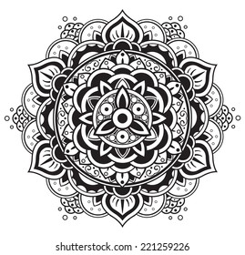 Mandala. Round Pattern