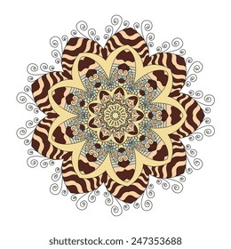 Mandala. Round Pattern