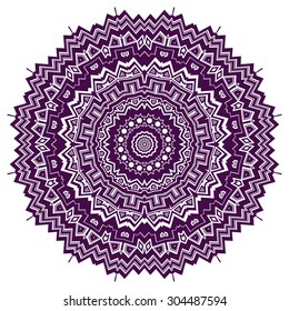 Mandala, round vector decorative ornament elements. Islam Arabic Indian backgrounds.
