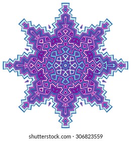 Mandala, round vector decorative ornament elements. Islam Arabic Indian backgrounds.
