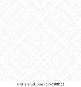 Mandala. Patrón de ornamentos sin foco negro