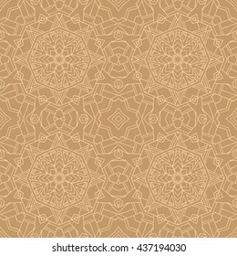 Patrón impecable de Mandala. El adorno floral étnico abstracto. Antecedentes dibujados a mano. Islam, árabe, indio, turco, pakistán, motivos chinos, otomanos. Textura de fondo.