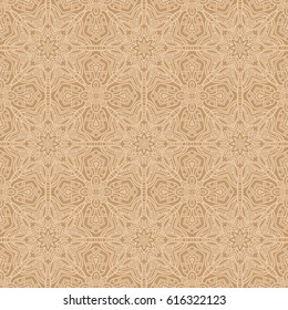 Mandala seamless pattern. Ethnic abstract decorative floral ornament. Hand drawn background. Islam, Arabic, Indian, turkish, pakistan, chinese, ottoman motifs. Background texture.
