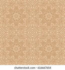 Mandala seamless pattern. Ethnic abstract decorative floral ornament. Hand drawn background. Islam, Arabic, Indian, turkish, pakistan, chinese, ottoman motifs. Background texture.
