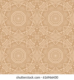 Mandala seamless pattern. Ethnic abstract decorative floral ornament. Hand drawn background. Islam, Arabic, Indian, turkish, pakistan, chinese, ottoman motifs. Background texture.
