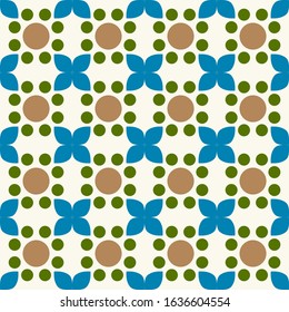 Mandala seamless pattern. Islamic pattern. Arabic, indian, japanese motifs. Ethnic bohemian background. Wrapping and scrapbook paper. Abstract flower. Print for fabric. Vector illustration