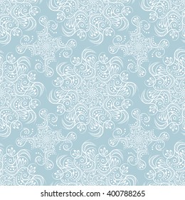 Mandala seamless, tribal vintage background with a medallion. Pattern with abstract art flower for Tibetan yoga. Bohemian decorative element, indian henna design, vector retro circle ornament