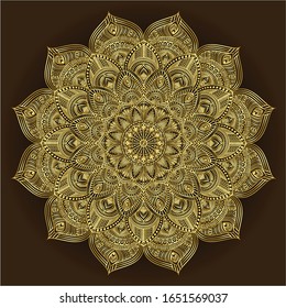 Mandala Season Conceptual Design Illustrator Vector