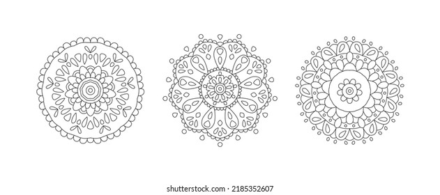 Mandala Set - Vector Pattern
