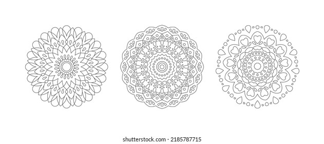 Mandala Set - Vector Pattern