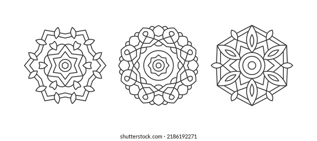 Mandala Set - Vector Pattern