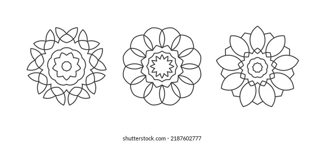 Mandala Set - Vector Pattern
