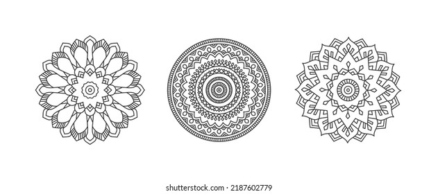 Mandala Set - Vector Pattern