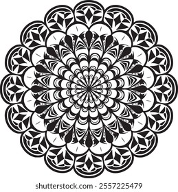 Mandala Silhouettes for Scrapbooking Projects