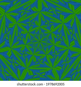 mandala with simple colors abstract background.