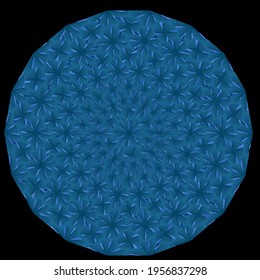 mandala with simple colors .Vector hand drawn doodle mandala.Isolated. 
