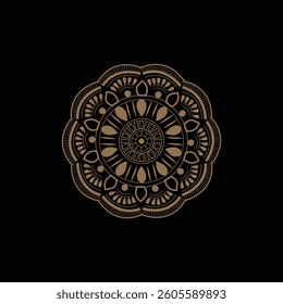 Mandala with social media post design
