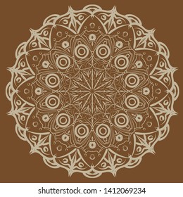 A mandala is a spiritual and ritual symbol in the Indian religions of Hinduism, Buddhism and Jainism representing the universe. 