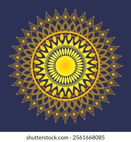 A mandala is a spiritual and ritual symbol originating from ancient Indian traditions. The word "mandala" comes from Sanskrit, meaning "circle" or "discoid object." Mandalas are often intricate