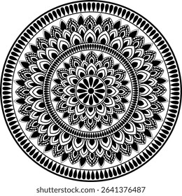 A mandala is a spiritual and ritual symbol that represents the universe in Hinduism, Buddhism, and other spiritual traditions. 