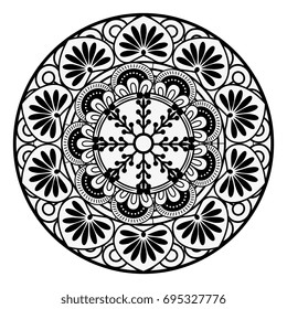 Mandala spiritual symbol