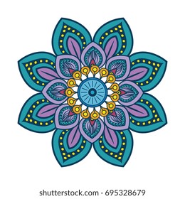 Mandala spiritual symbol