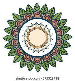 Mandala spiritual symbol