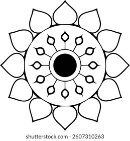 Mandala Stencil and Vector Art Designs