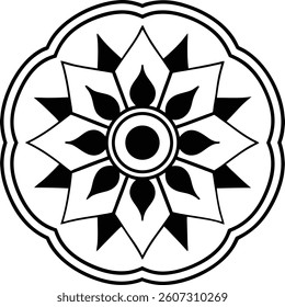 Mandala Stencil and Vector Art Designs