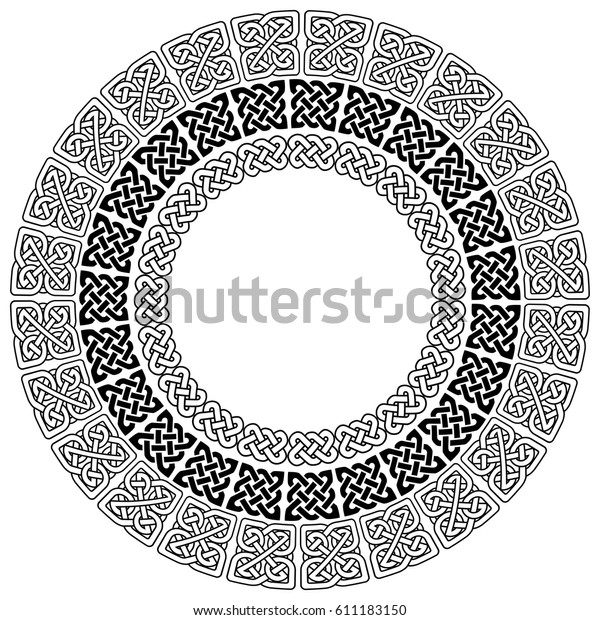 Mandala Style Celtic Style Endless Knot Stock Vector (Royalty Free ...