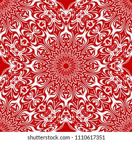 Mandala Style Vector Color Shapes. Abstract design. Decoration for fashion, holiday card, fantastic relax.