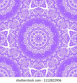 Mandala Style Vector Color Shapes. Abstract design. Decoration for fashion, holiday card, fantastic relax.