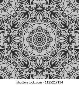 Mandala Style Vector Color Shapes. Abstract design. Decoration for fashion, holiday card, fantastic relax.