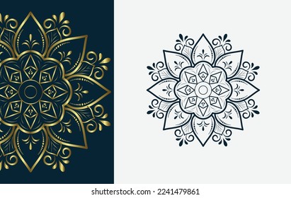 Mandala Style Vector Shapes Design Collection