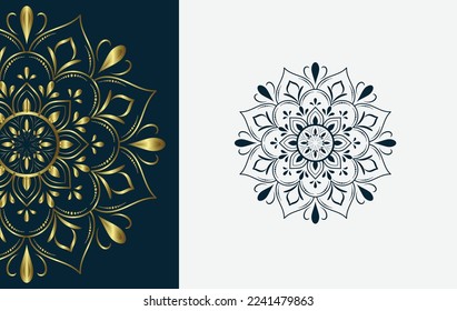 Mandala Style Vector Shapes Design Collection