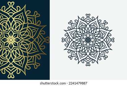 Mandala Style Vector Shapes Design Collection