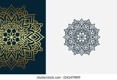 Mandala Style Vector Shapes Design Collection