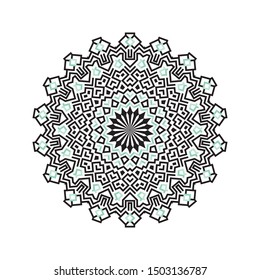 Mandala with Stylish and modern design, simple and elegant for your design element