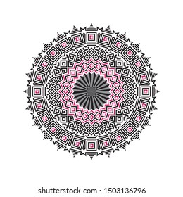 Mandala with Stylish and modern design, simple and elegant for your design element